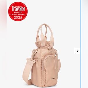 Calpak Water Bottle Holder in Mauve